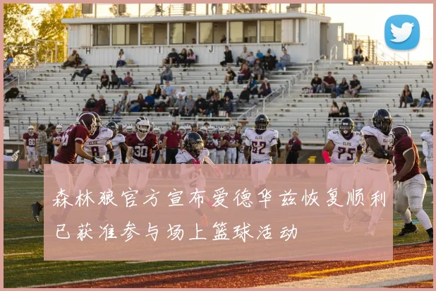 森林狼官方宣布爱德华兹恢复顺利已获准参与场上篮球活动